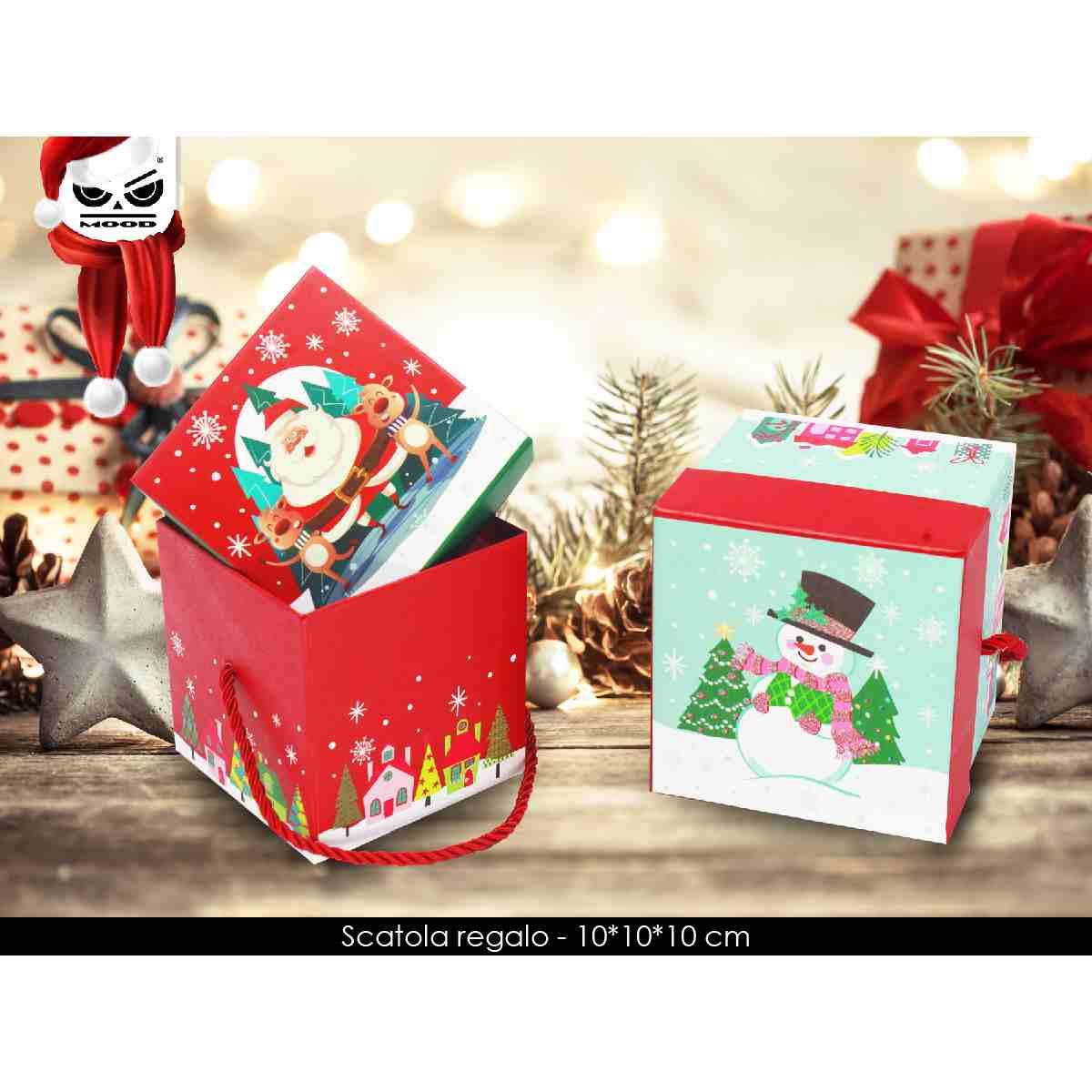 Scatolina regalo quadrata small c/manico