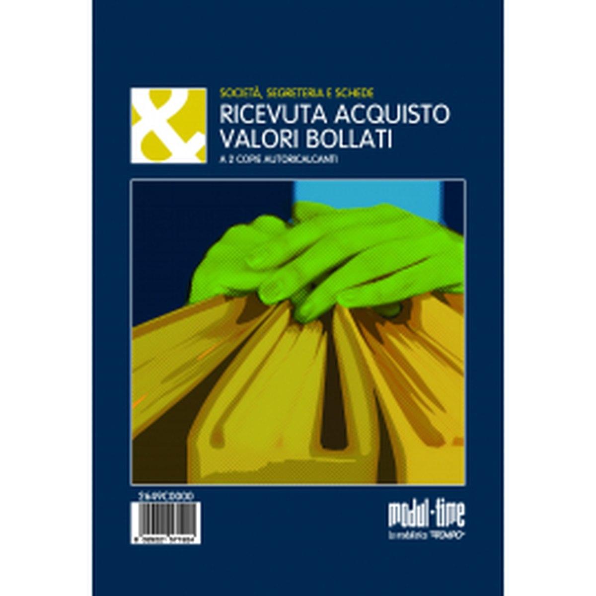 Blocco ricevuta acquisto valori bollati 50x2