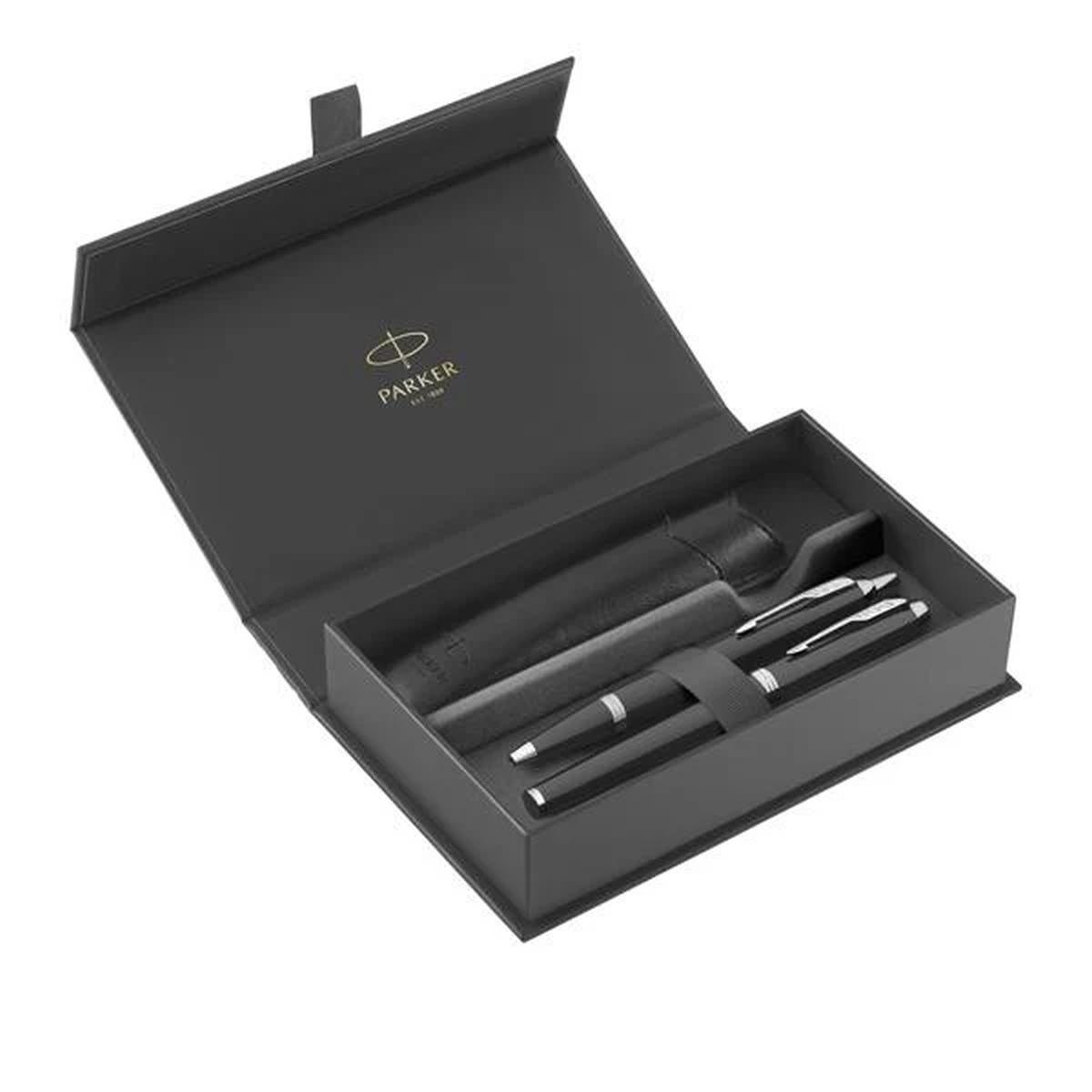 Parker duo gift set 2 sfera + stilo blk