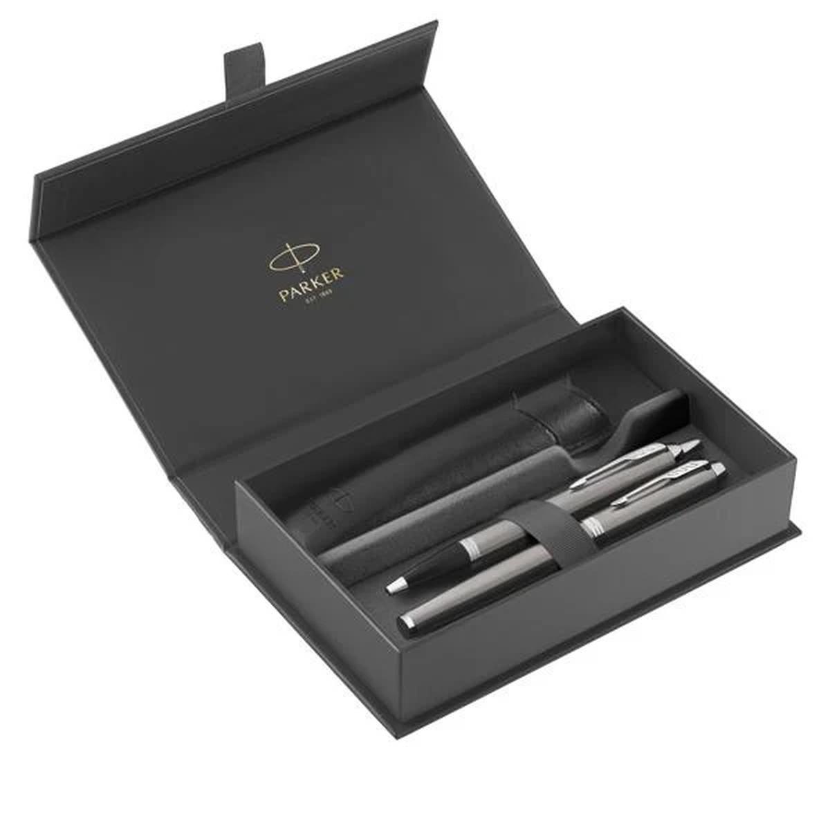 Parker duo gift set 2 sfera + stilo silver