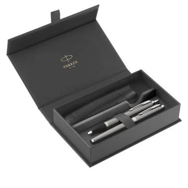 Parker duo gift set 2 sfera + stilo silver
