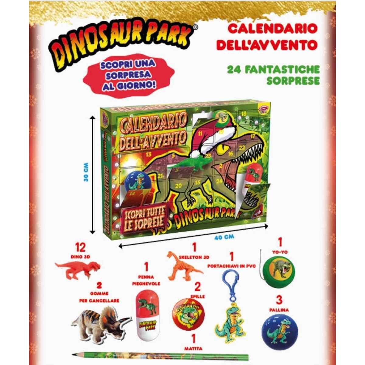 Calendario avvento dinosaur park