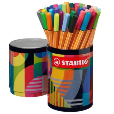 Stabilo point 88 barattolo 45pz arty