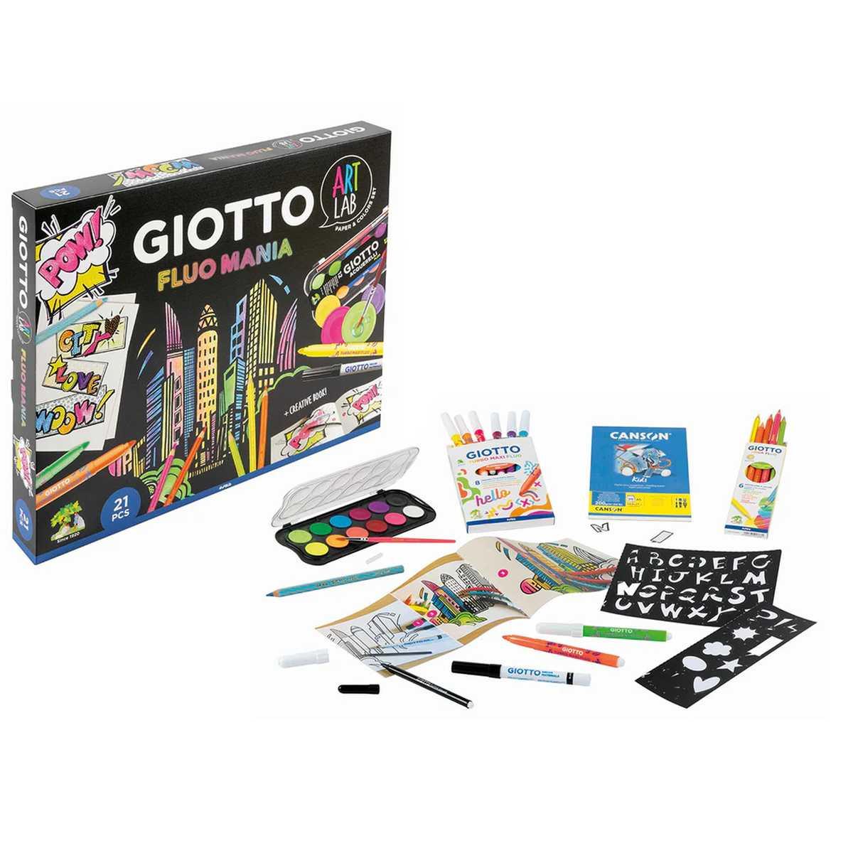 Giotto art lab fluo mania