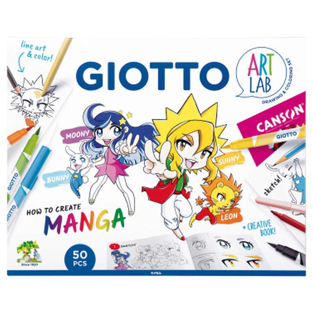 Giotto art lab manga