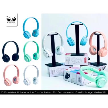 Cuffie wireless mono colore