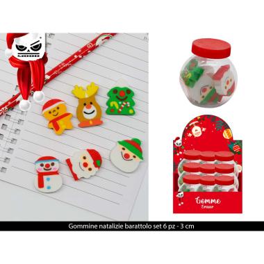 Gommine natalizie in barattolo