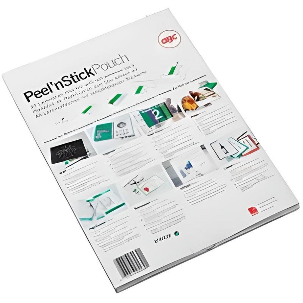 Pouches gbc a4 125my adesive 100pz