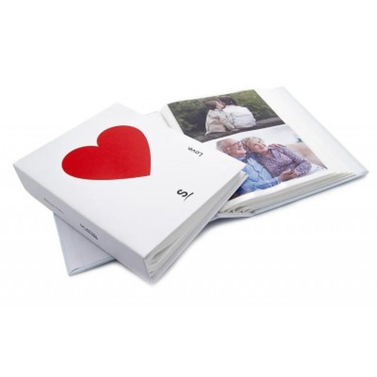 Album foto carta cuore 10x15