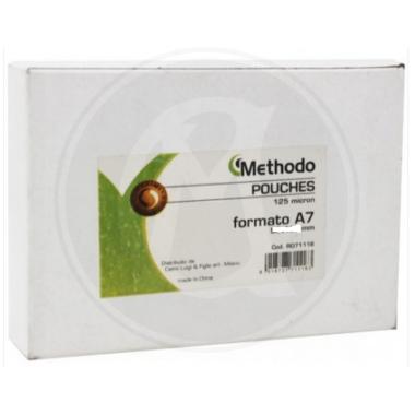 Pouches card methodo a7 80x110 125my pz.100