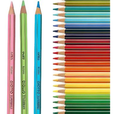 Giotto supermina cf.12 pz.arancio fluo