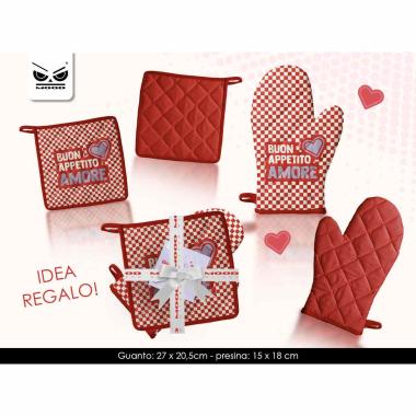 Cooking mood presina e guanto buon appetito amore