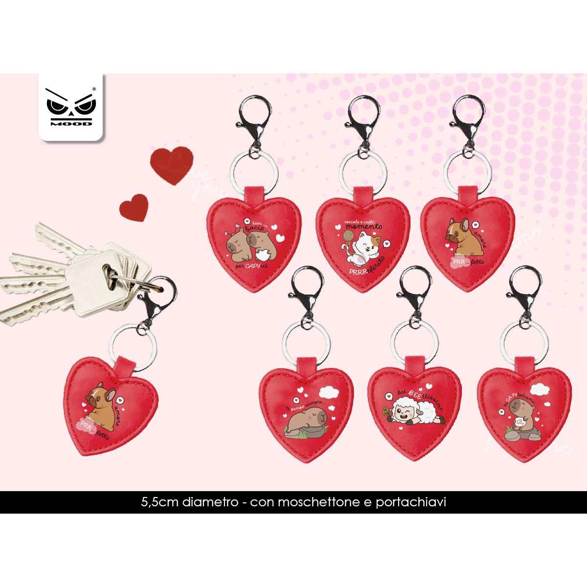 Portachiavi loving animals