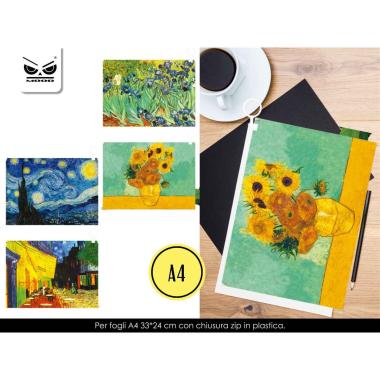 Busta trasparente impressionisti mis. l