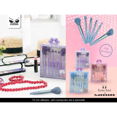 Set 6 pennelli make up mini