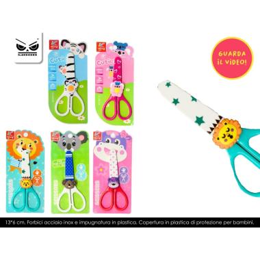 Forbici con punta arrotondata animali