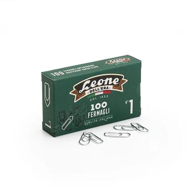 Fermagli n 1 antiruggine leone 100pz