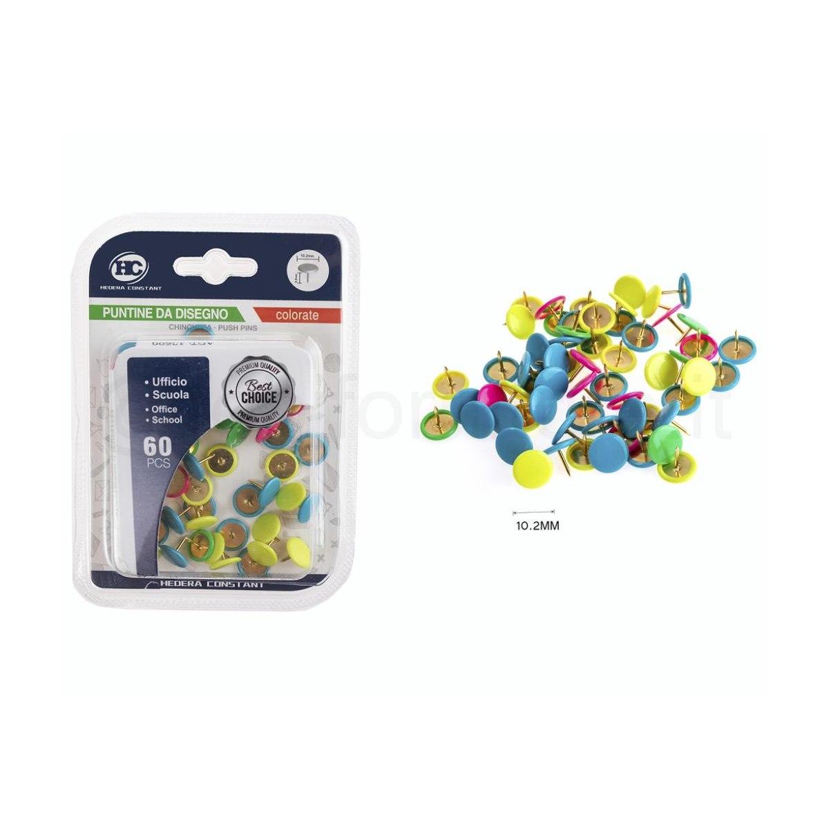 Puntine da disegno colorate cf60