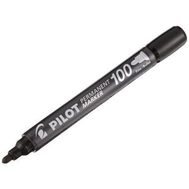 Marker permanent 100 punta tonda nero cf12