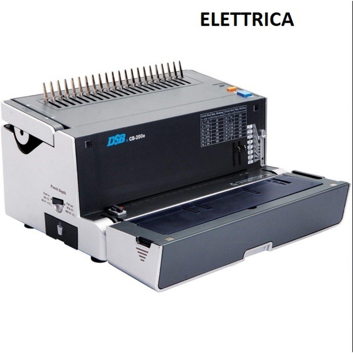 Rilegatrice elettrica cb200e