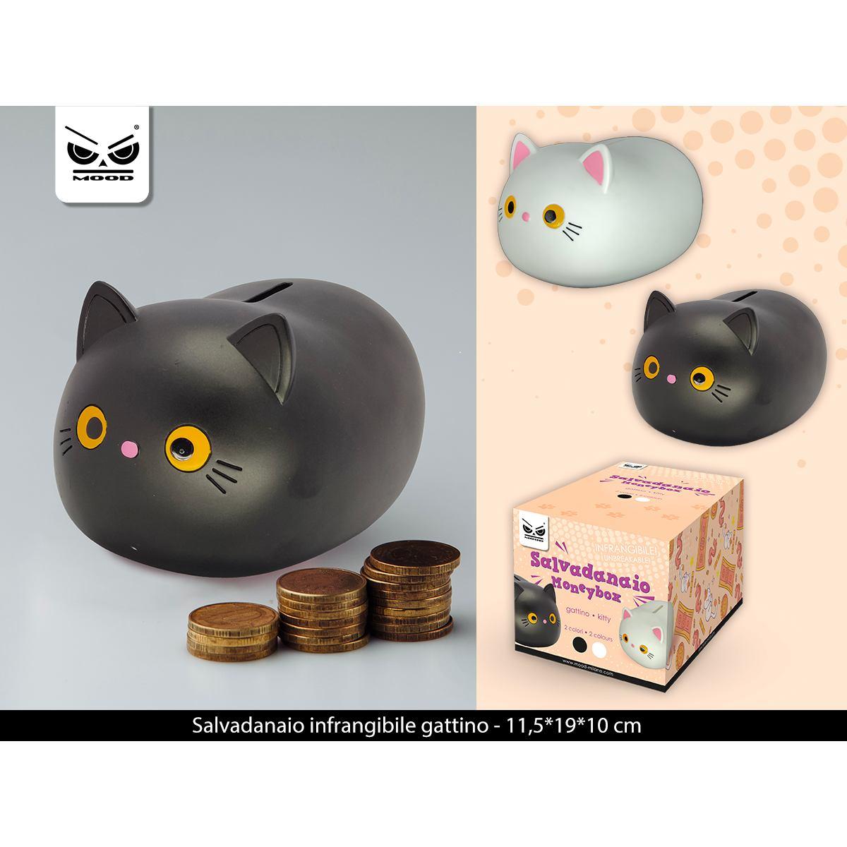 Salvadanaio infrangibile gattino