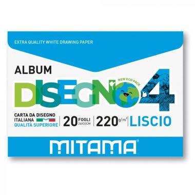 Album disegno ecobusta mitama 24x33 fg.20 220gr liscio