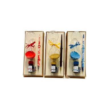 Cannetta clessidra ink. p.penna