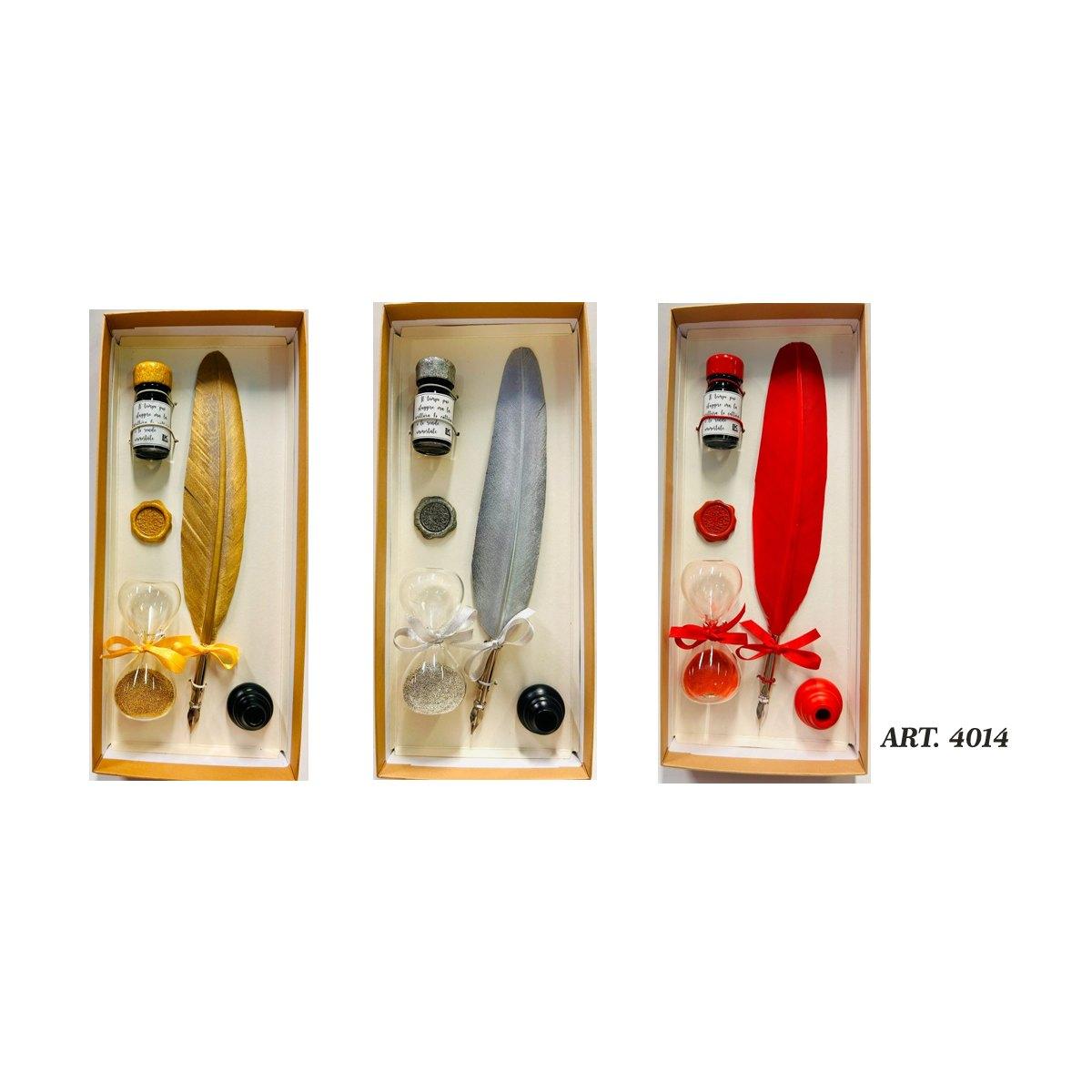 Piuma clessidra p.p. ink