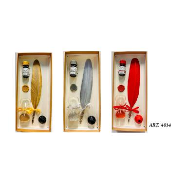 Piuma clessidra p.p. ink