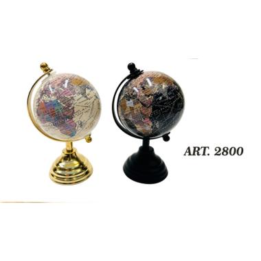 Mappamondo vetro n/o