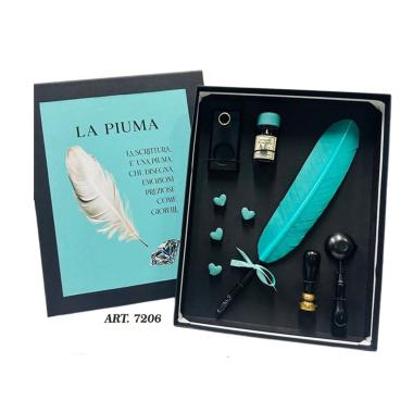 Conf. piuma crog sig. ink p.p. base