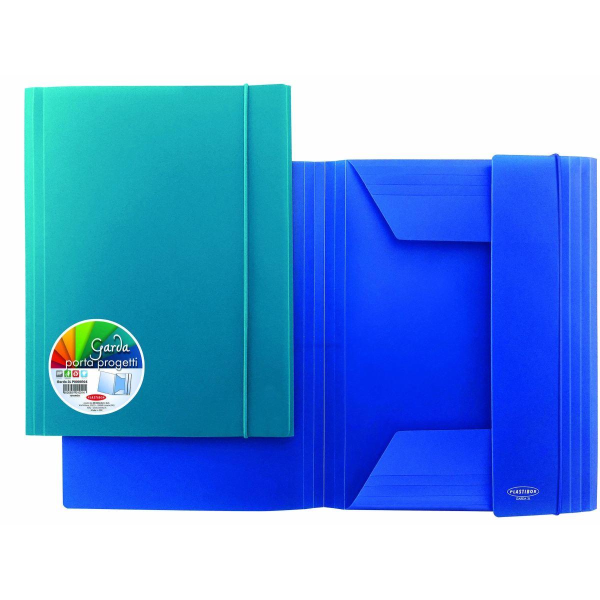 Cartellina c/elastico garda 3l a3 assortito