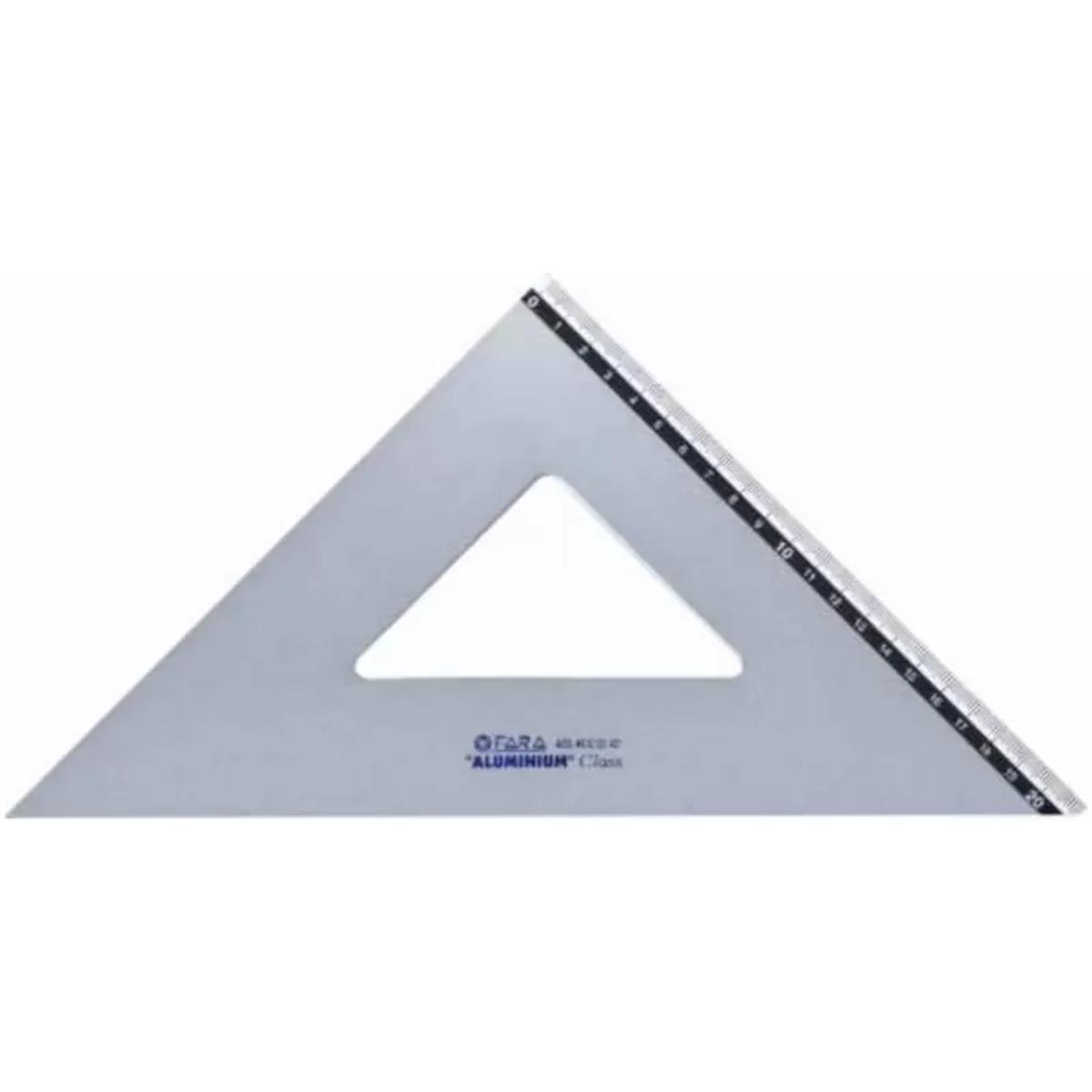 Squadra alluminio cm32 45Â°