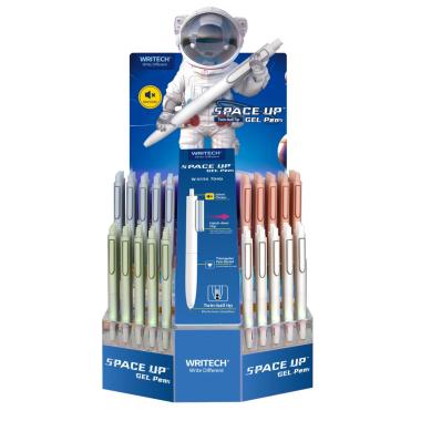 Esp 70 penne gel space up 0,7 nero fusto 4 colori