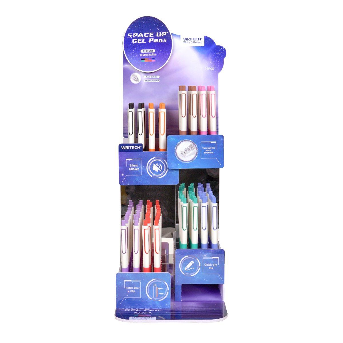 Esp 96 penne gel space up 0,7 8 colori