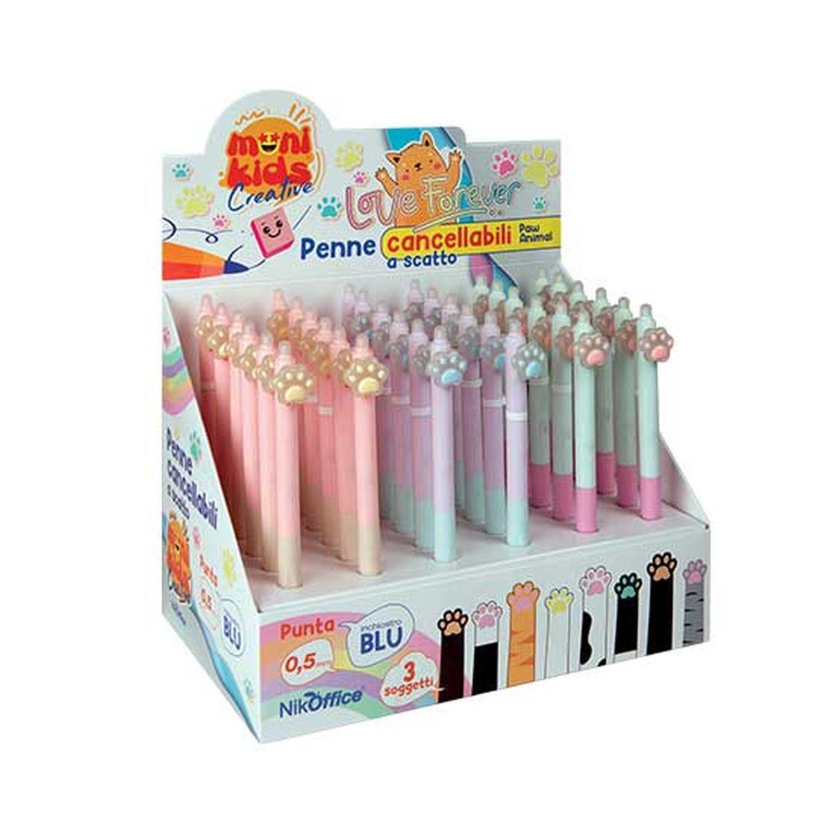 Penne cancellabili click paw animal cf36