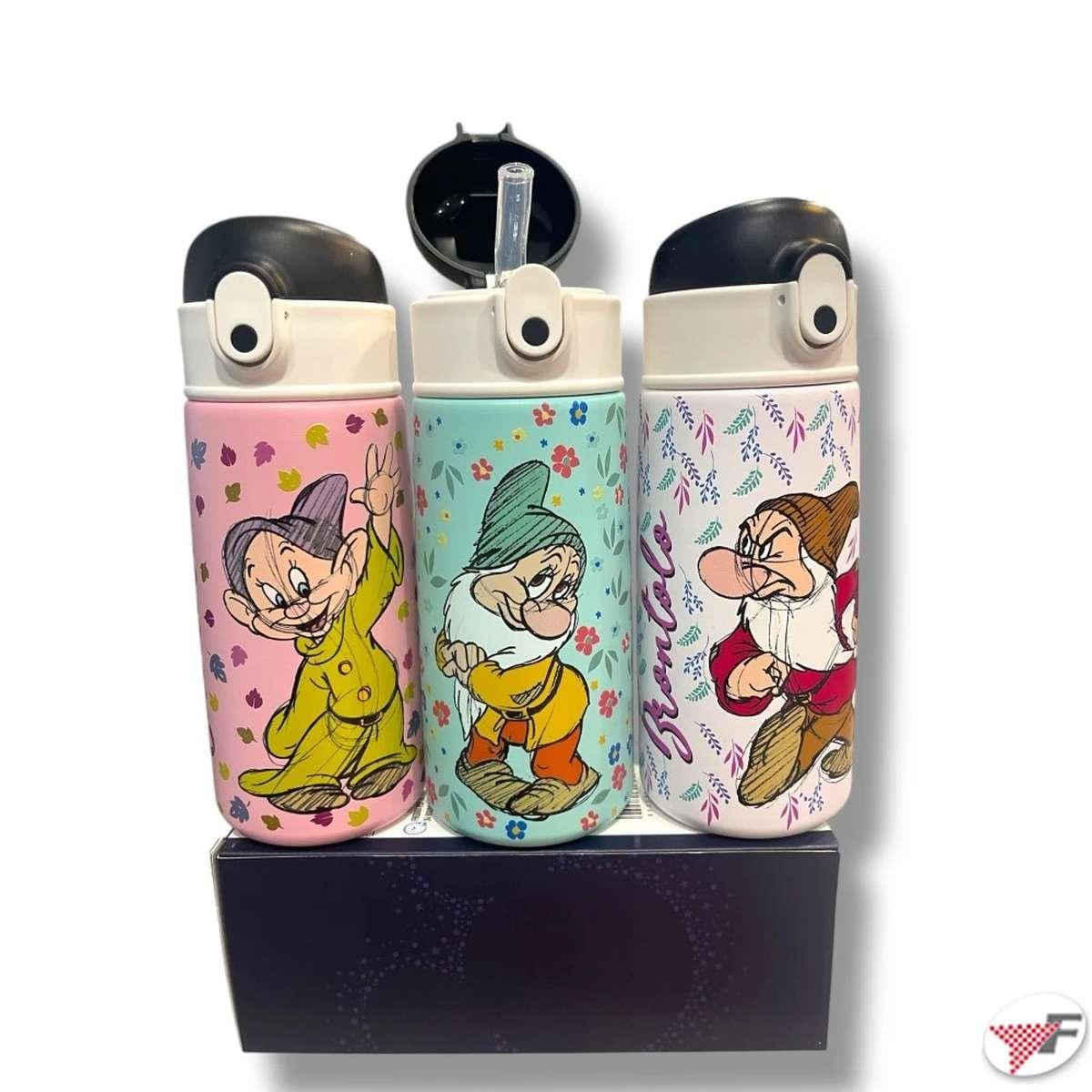 Borraccia kid 460ml biancaneve e i 7 nani