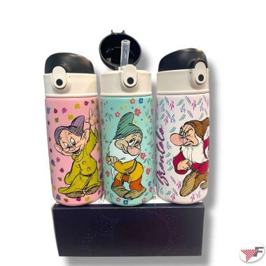 Borraccia kid 460ml biancaneve e i 7 nani