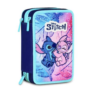 Astuccio 3 zip lilo e stitch