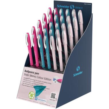 Display 30 x slider memo color ed