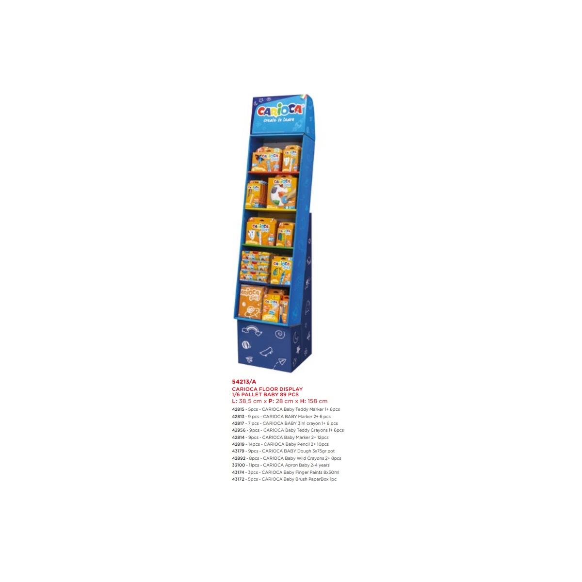 Carioca baby display da terra 89pz