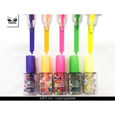 Set 5 evidenziatori smalto