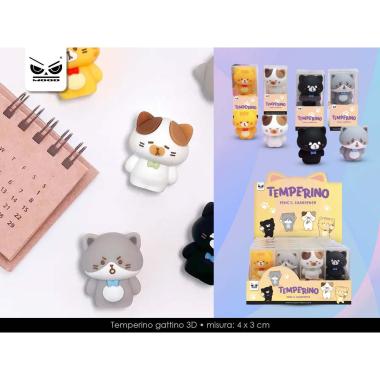 Gattino temperino 3d