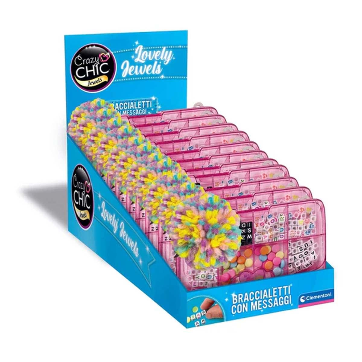 Crazy chic braccialetti dell'amicizia rosa