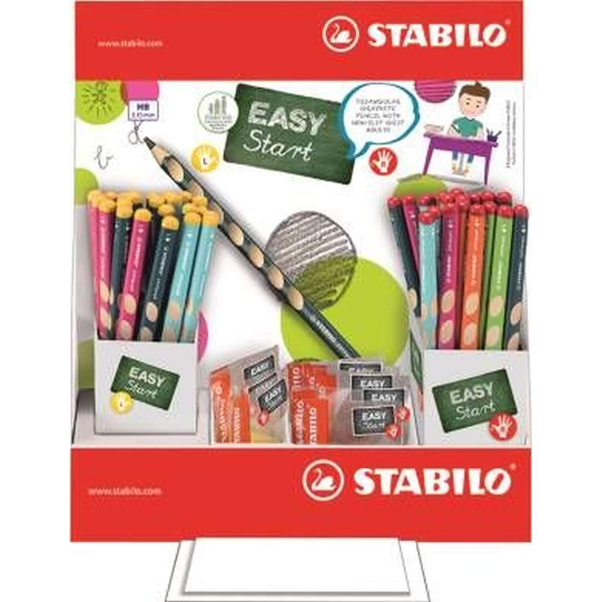 Stabilo easy graph esp con 72 matite +12 temperini
