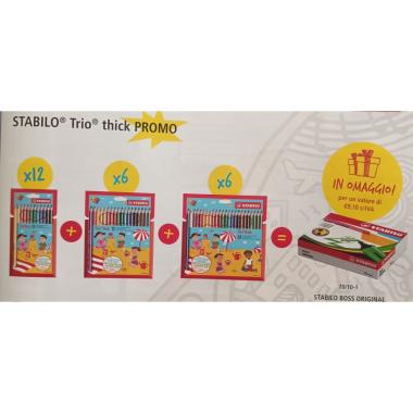 Promo stabilo trio thick + omaggio colormix