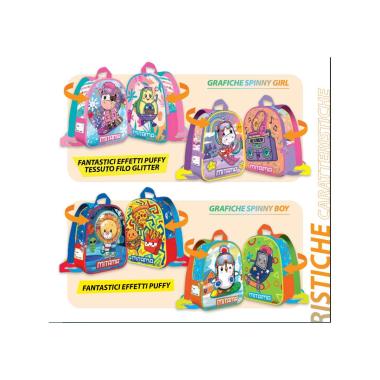Zaino spinny mix boy e girl mitama