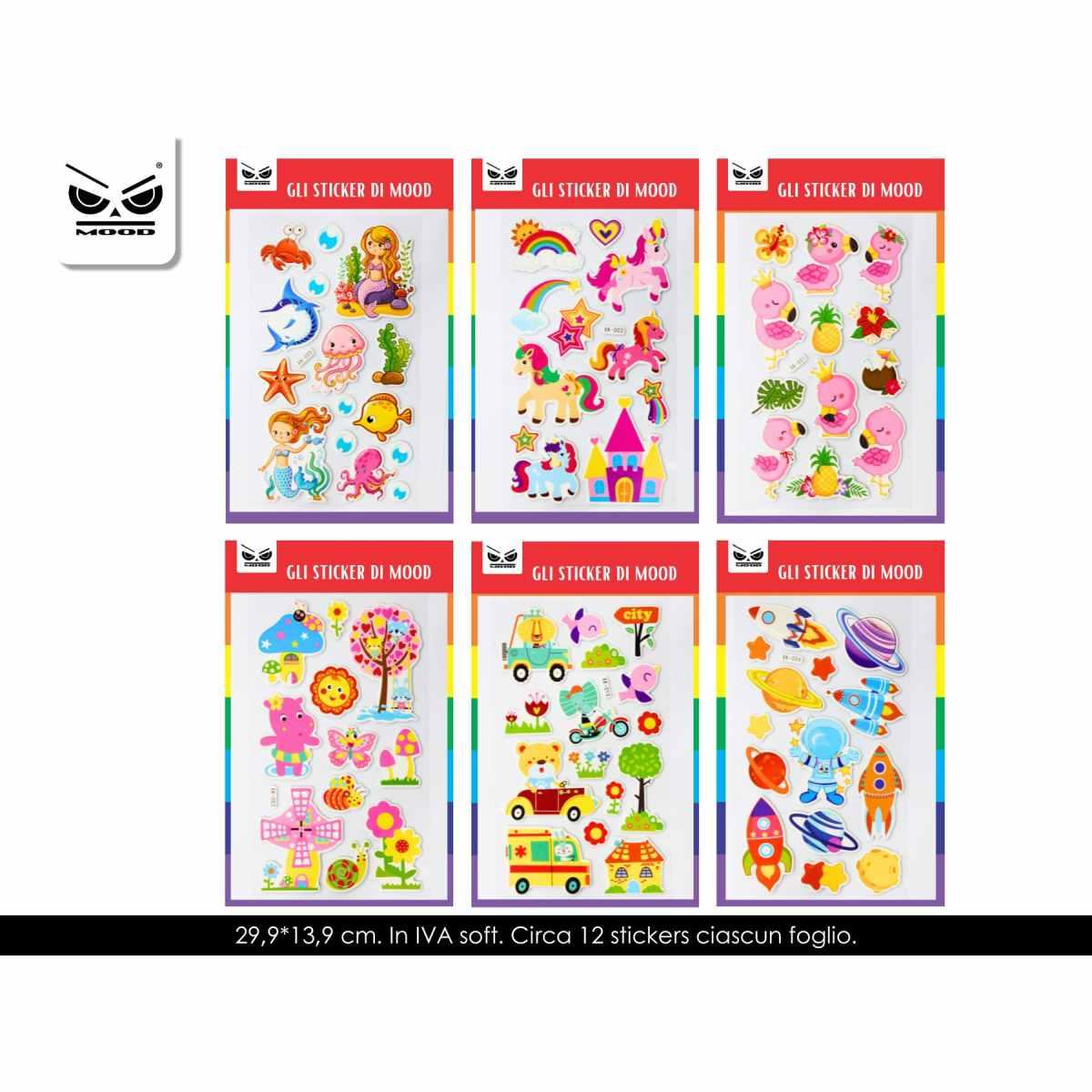 Sticker maxi soft mix design