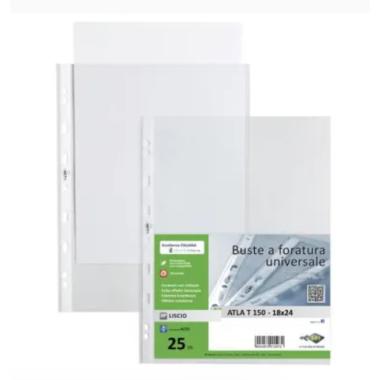 Buste trasp. forate atla 18x24 pz.10