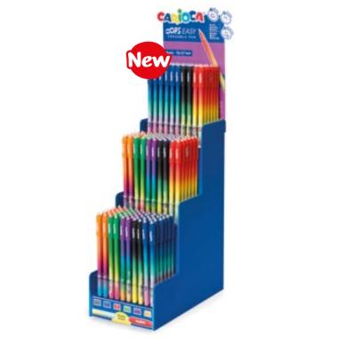 Carioca oops easy display 180pz 6 colori